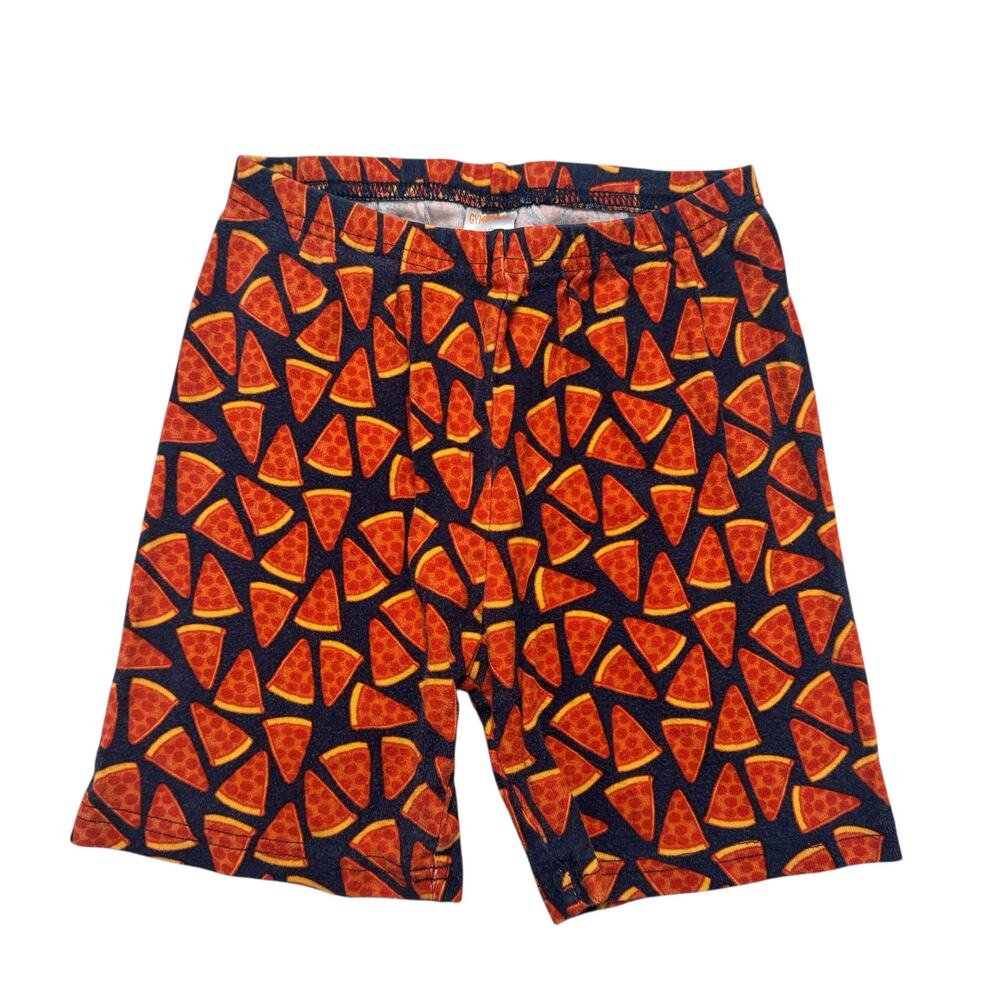 GYMBOREE In Pizza We Crust Short John Pajama Set Size 10 Kids Cotton Blue Red - Picture 5 of 6